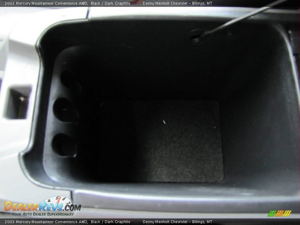 2003 Mercury Mountaineer Convenience AWD Black / Dark Graphite Photo #21