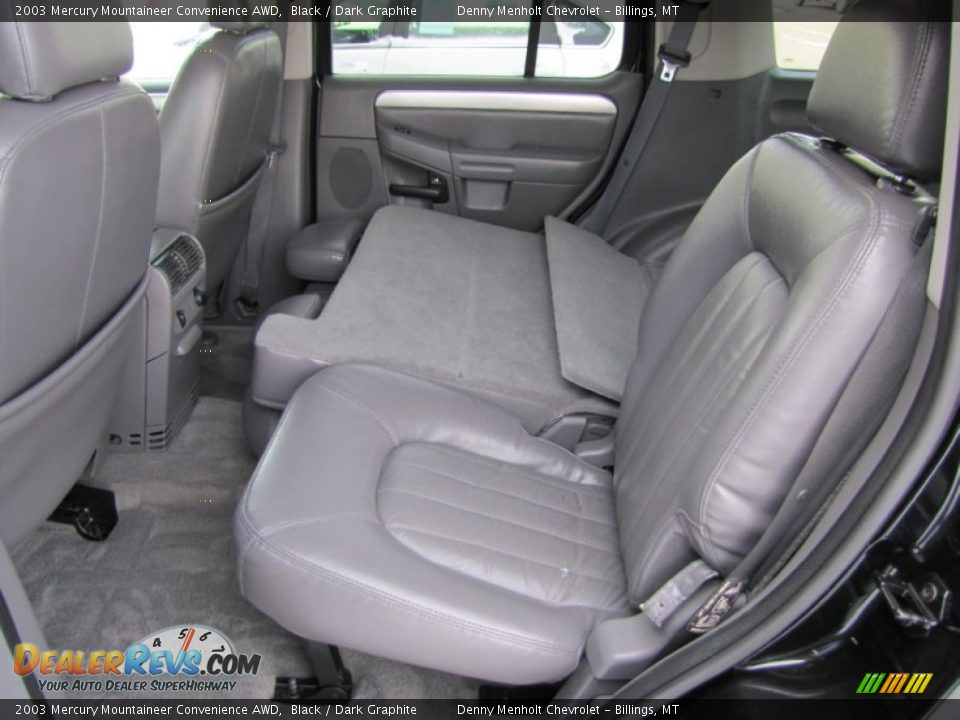 2003 Mercury Mountaineer Convenience AWD Black / Dark Graphite Photo #24
