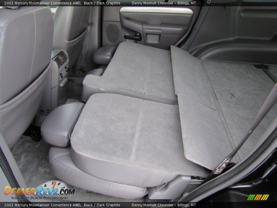 2003 Mercury Mountaineer Convenience AWD Black / Dark Graphite Photo #25