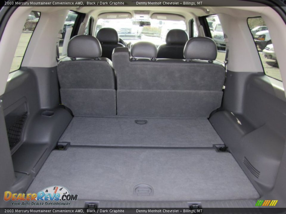 2003 Mercury Mountaineer Convenience AWD Black / Dark Graphite Photo #26