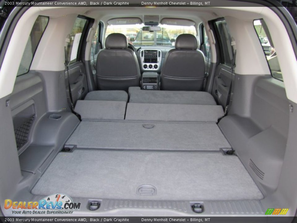 2003 Mercury Mountaineer Convenience AWD Black / Dark Graphite Photo #27