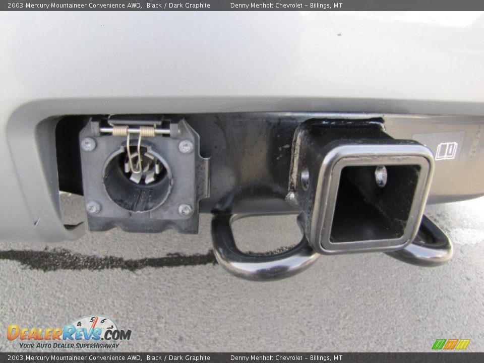 2003 Mercury Mountaineer Convenience AWD Black / Dark Graphite Photo #29