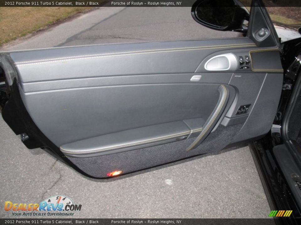 Door Panel of 2012 Porsche 911 Turbo S Cabriolet Photo #13
