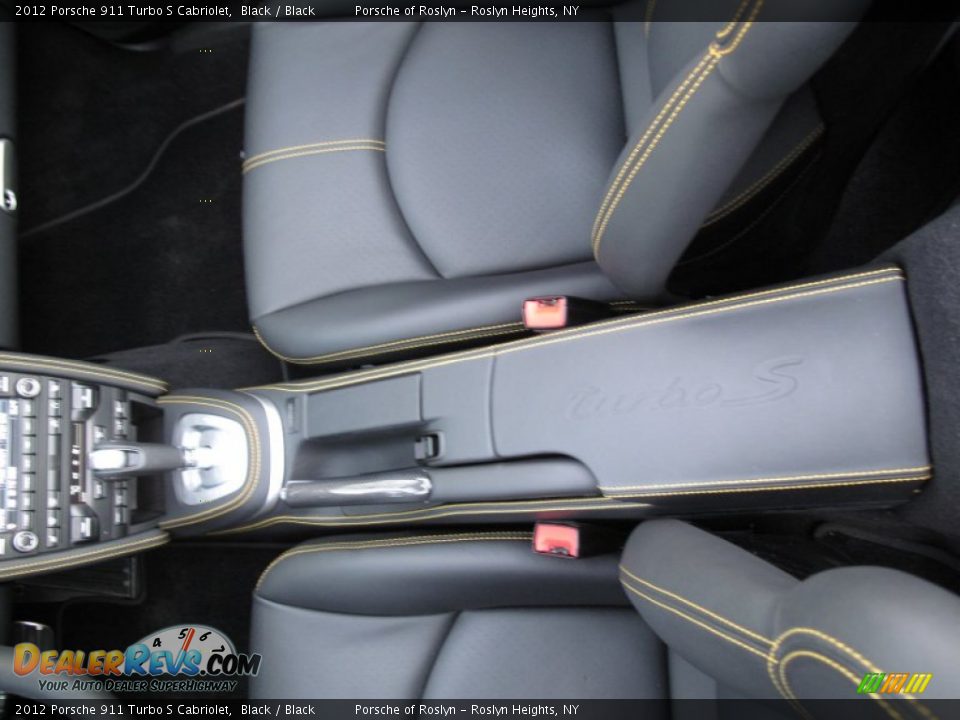 2012 Porsche 911 Turbo S Cabriolet Black / Black Photo #22