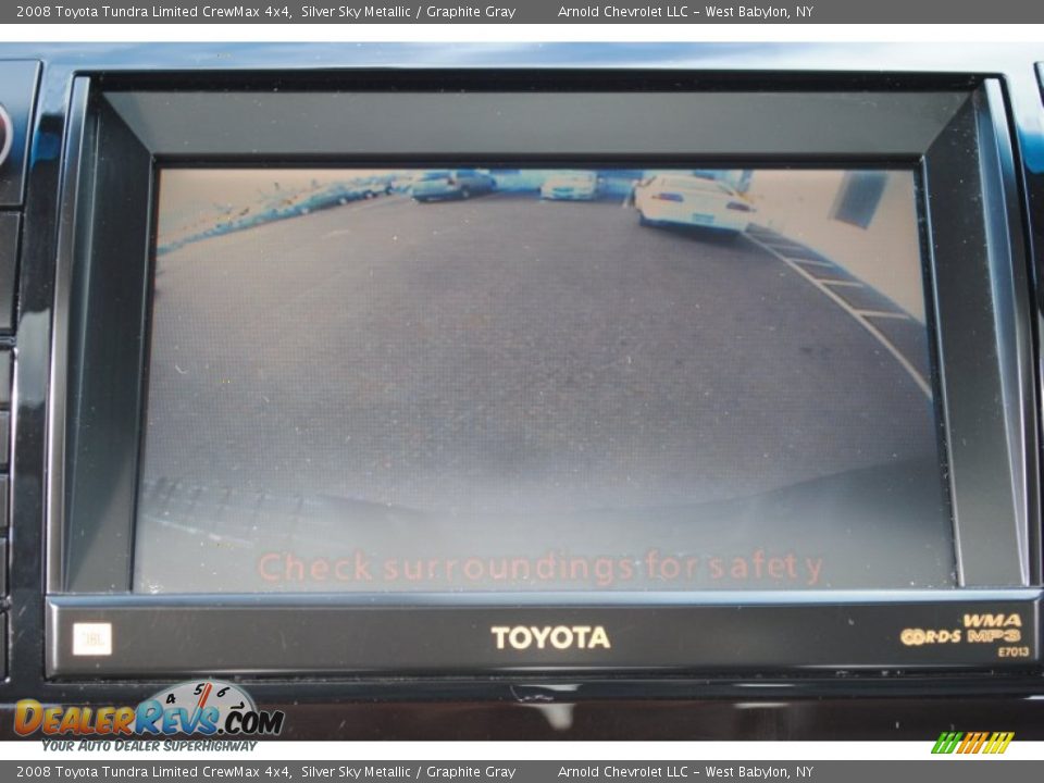 2008 Toyota Tundra Limited CrewMax 4x4 Silver Sky Metallic / Graphite Gray Photo #15