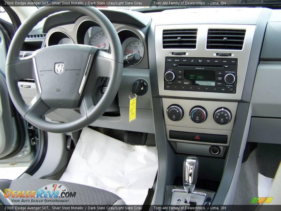 2008 Dodge Avenger SXT Silver Steel Metallic / Dark Slate Gray/Light Slate Gray Photo #13