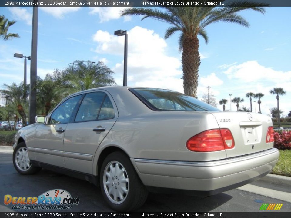 Smoke Silver Metallic 1998 Mercedes-Benz E 320 Sedan Photo #8