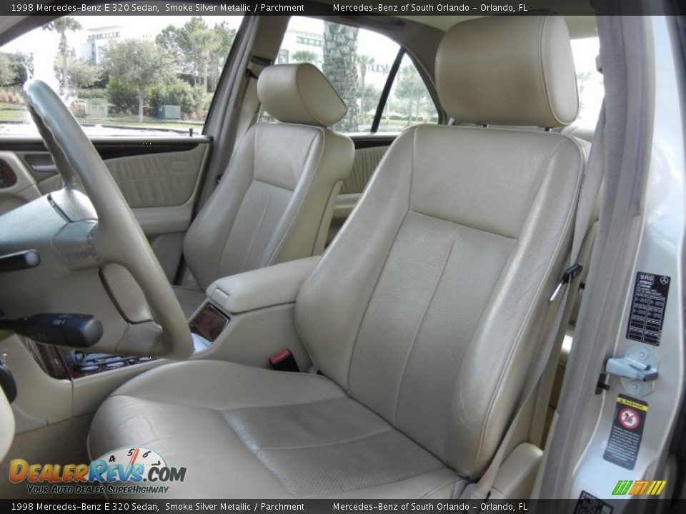 Parchment Interior - 1998 Mercedes-Benz E 320 Sedan Photo #12