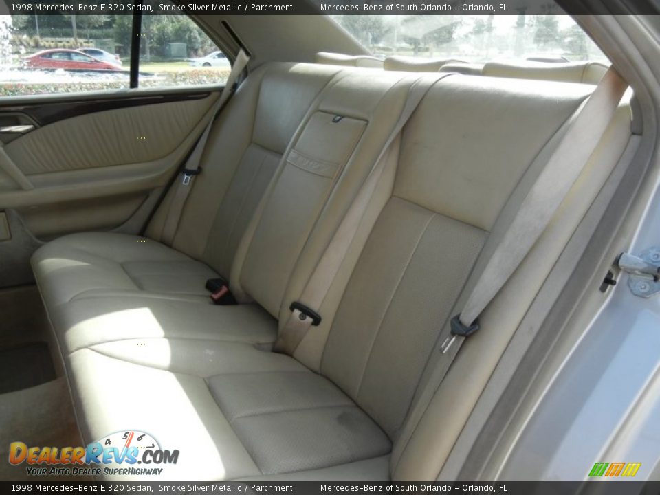 Rear Seat of 1998 Mercedes-Benz E 320 Sedan Photo #15