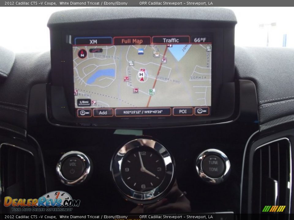 Navigation of 2012 Cadillac CTS -V Coupe Photo #9