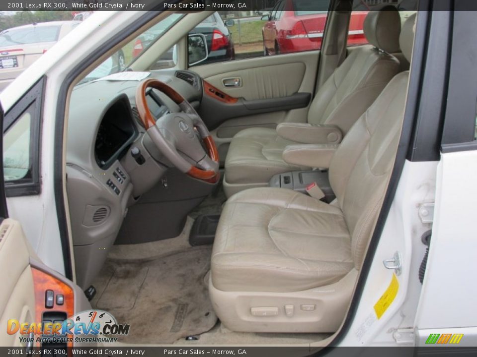 Ivory Interior - 2001 Lexus RX 300 Photo #6
