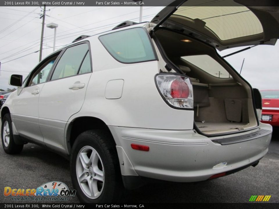 2001 Lexus RX 300 White Gold Crystal / Ivory Photo #9