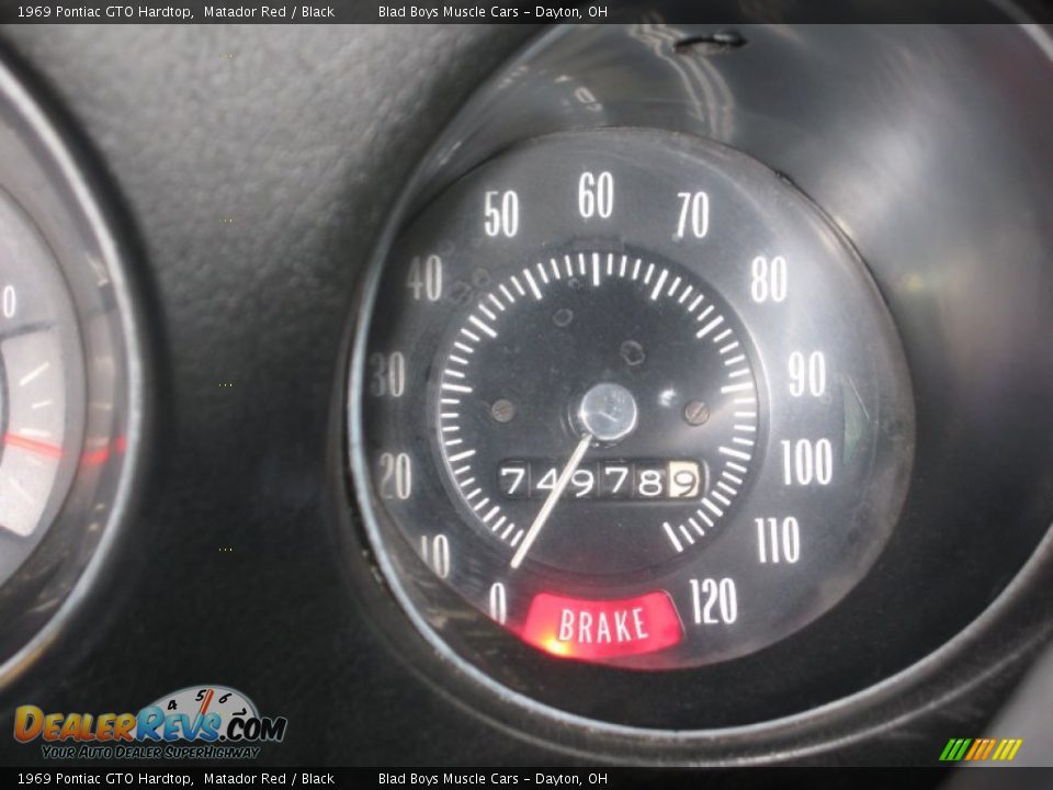 1969 Pontiac GTO Hardtop Gauges Photo #20