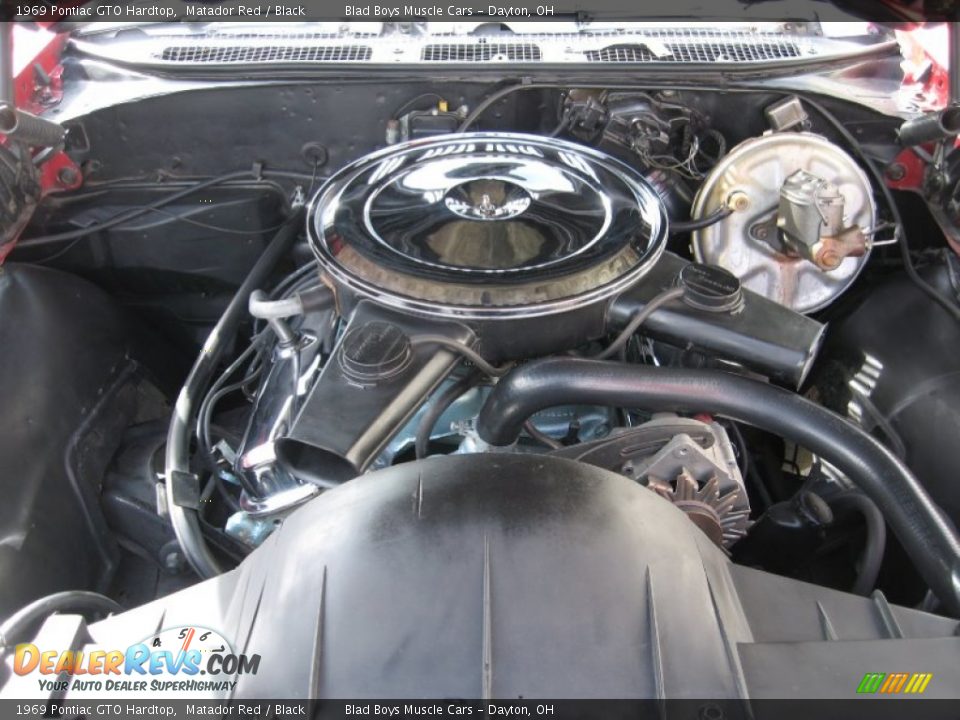 1969 Pontiac GTO Hardtop 400 cid OHV 16-Valve V8 Engine Photo #29