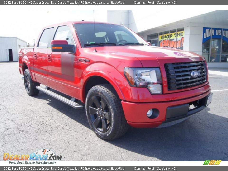 Front 3/4 View of 2012 Ford F150 FX2 SuperCrew Photo #2