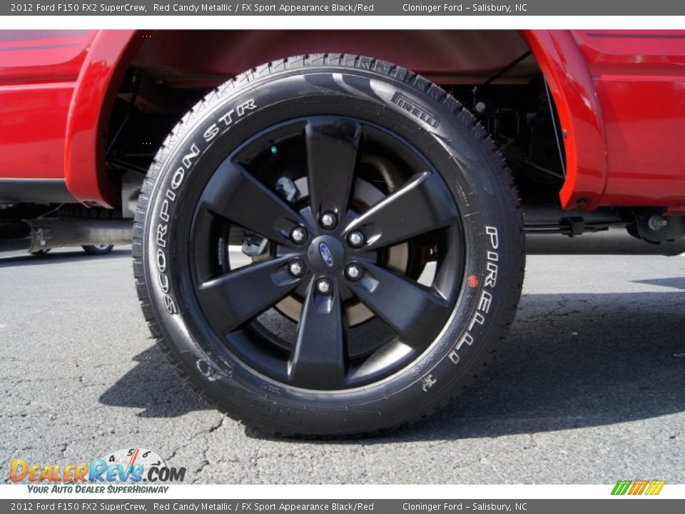 2012 Ford F150 FX2 SuperCrew Wheel Photo #17