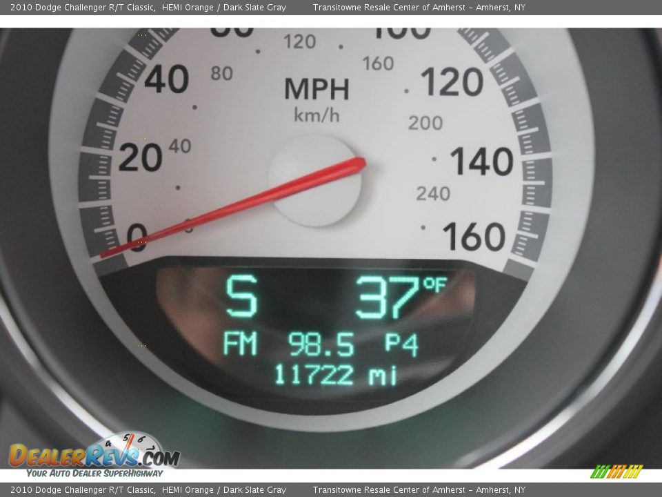 2010 Dodge Challenger R/T Classic HEMI Orange / Dark Slate Gray Photo #3