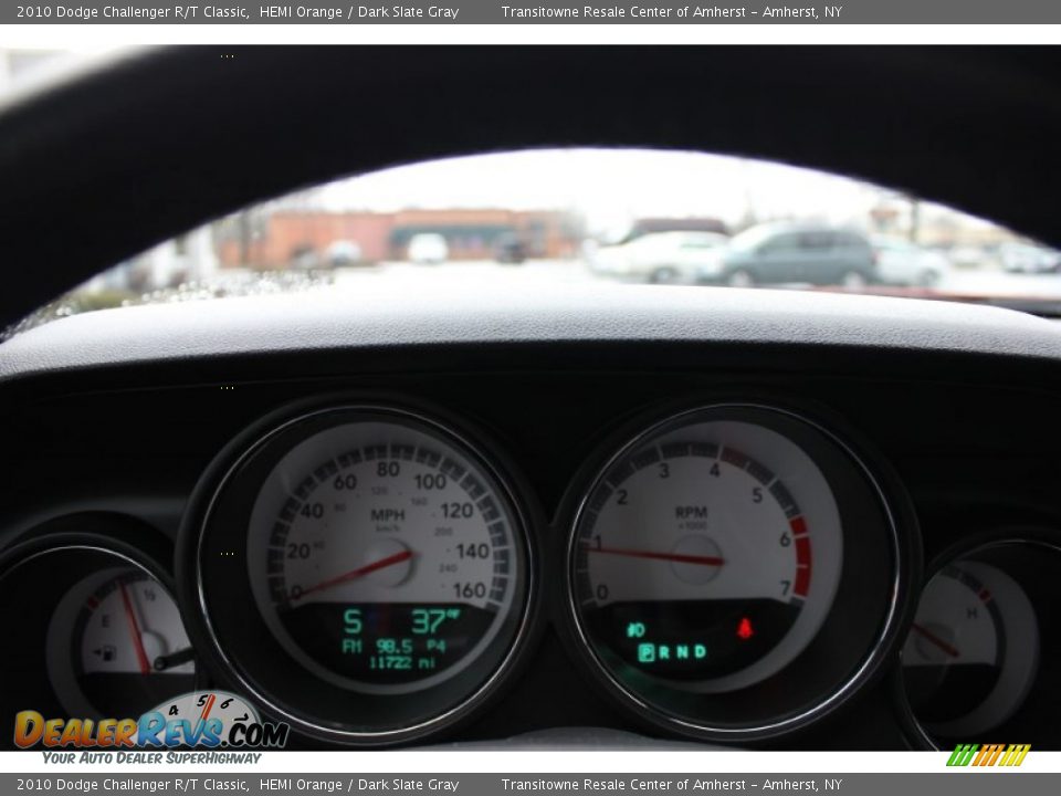 2010 Dodge Challenger R/T Classic HEMI Orange / Dark Slate Gray Photo #8