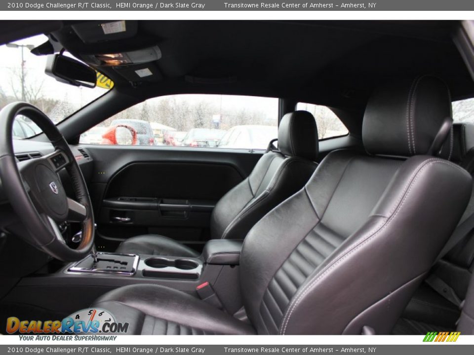 2010 Dodge Challenger R/T Classic HEMI Orange / Dark Slate Gray Photo #11