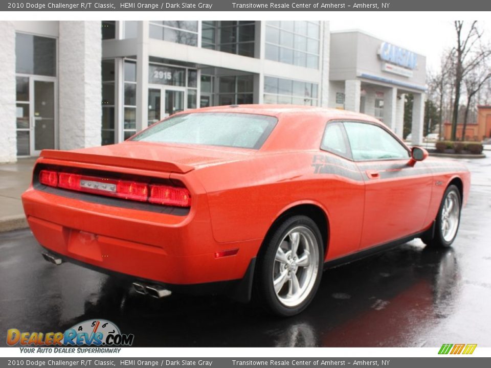 2010 Dodge Challenger R/T Classic HEMI Orange / Dark Slate Gray Photo #15