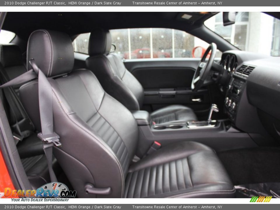2010 Dodge Challenger R/T Classic HEMI Orange / Dark Slate Gray Photo #16