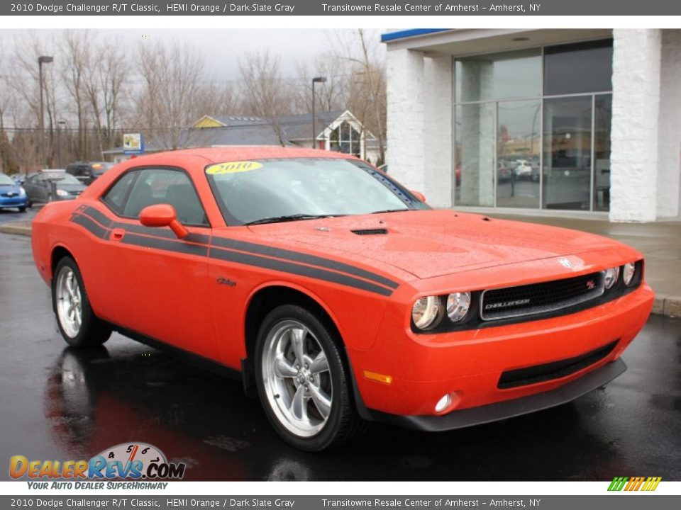 2010 Dodge Challenger R/T Classic HEMI Orange / Dark Slate Gray Photo #17