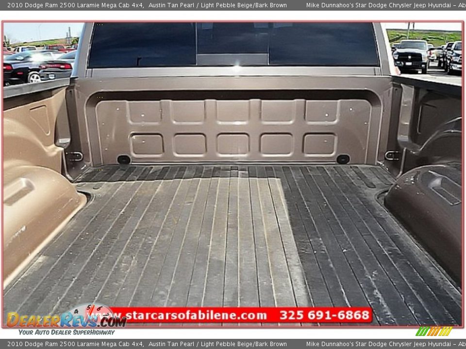 2010 Dodge Ram 2500 Laramie Mega Cab 4x4 Austin Tan Pearl / Light Pebble Beige/Bark Brown Photo #8