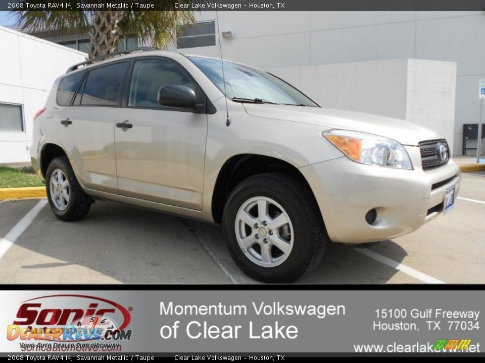 2008 Toyota RAV4 I4 Savannah Metallic / Taupe Photo #1