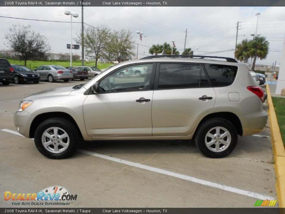 2008 Toyota RAV4 I4 Savannah Metallic / Taupe Photo #4