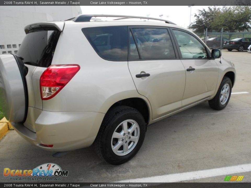 2008 Toyota RAV4 I4 Savannah Metallic / Taupe Photo #7
