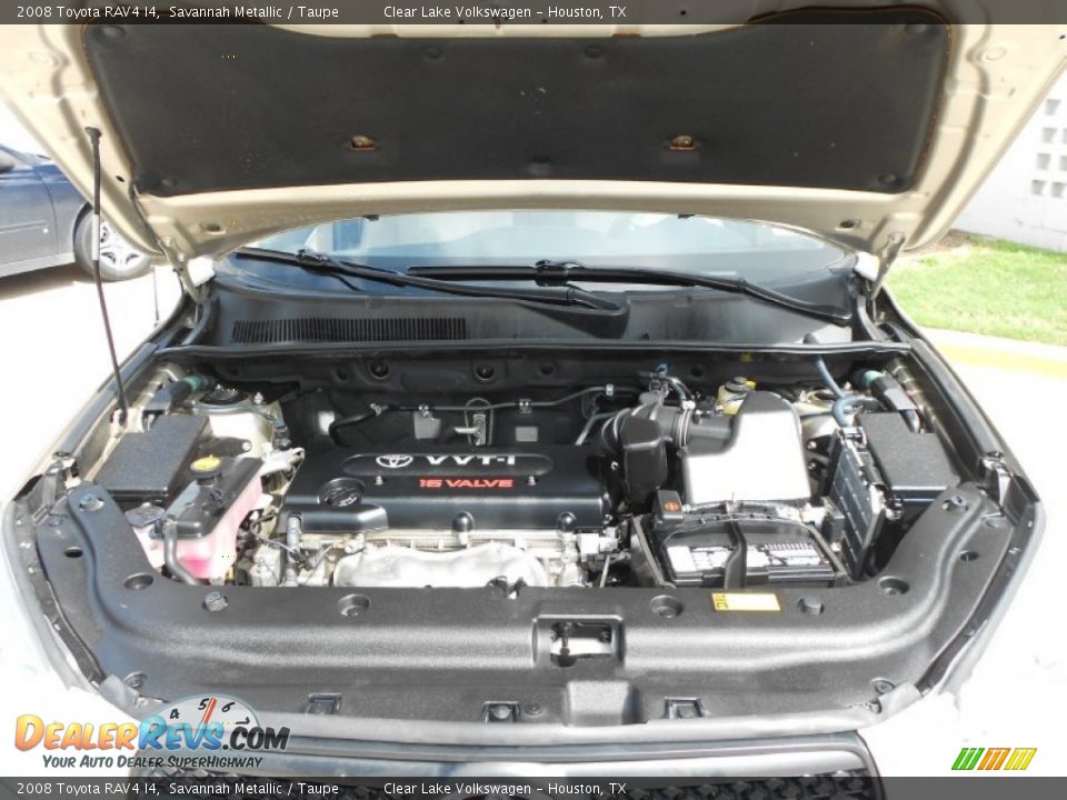 2008 Toyota RAV4 I4 2.4L DOHC 16V VVT-i 4 Cylinder Engine Photo #9