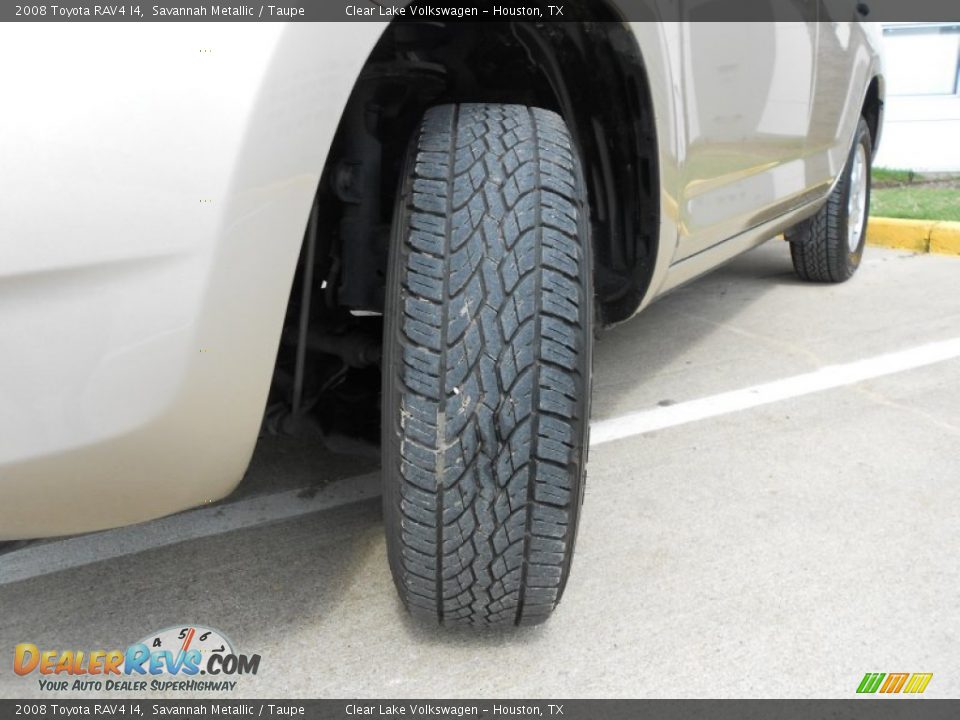 2008 Toyota RAV4 I4 Savannah Metallic / Taupe Photo #11