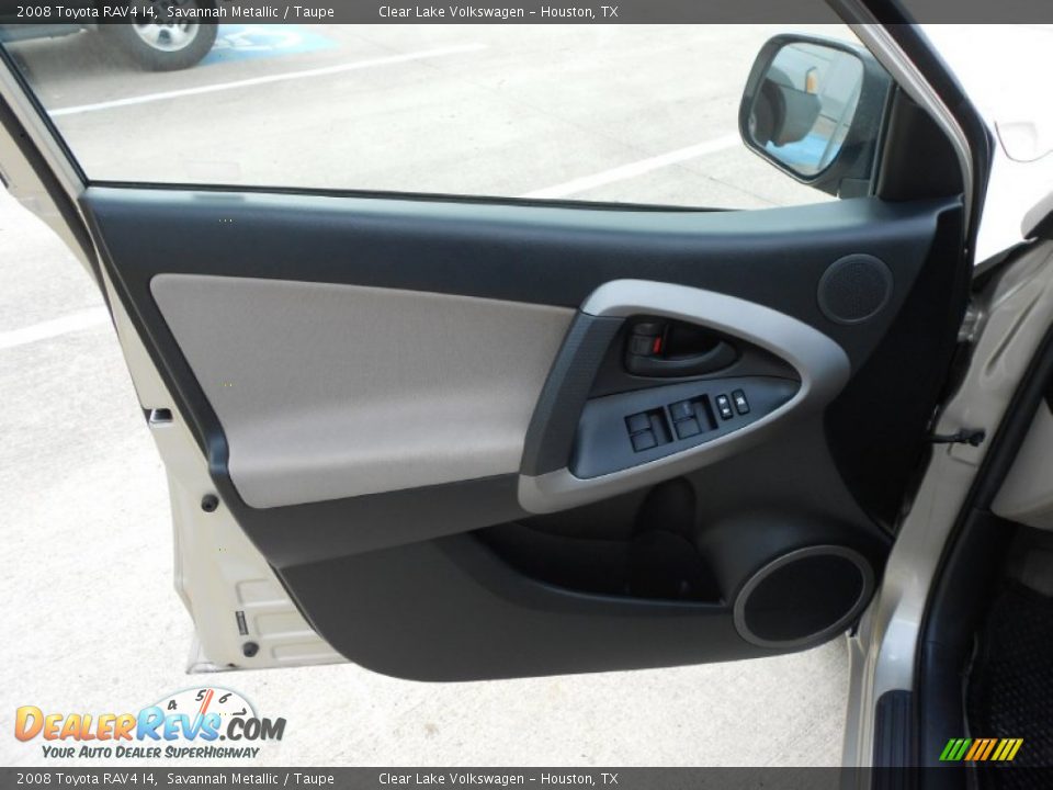 2008 Toyota RAV4 I4 Savannah Metallic / Taupe Photo #12