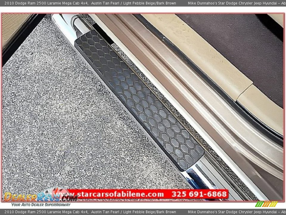 2010 Dodge Ram 2500 Laramie Mega Cab 4x4 Austin Tan Pearl / Light Pebble Beige/Bark Brown Photo #20