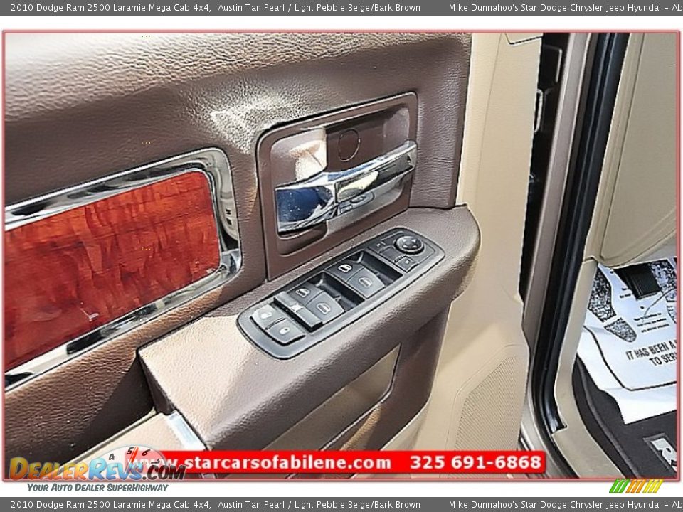 2010 Dodge Ram 2500 Laramie Mega Cab 4x4 Austin Tan Pearl / Light Pebble Beige/Bark Brown Photo #21