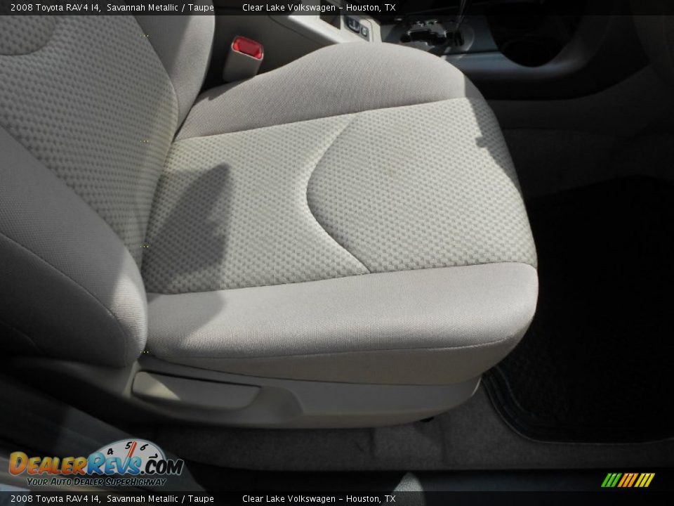 2008 Toyota RAV4 I4 Savannah Metallic / Taupe Photo #17