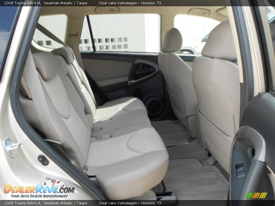 2008 Toyota RAV4 I4 Savannah Metallic / Taupe Photo #18