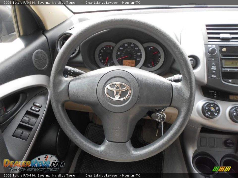 2008 Toyota RAV4 I4 Savannah Metallic / Taupe Photo #20