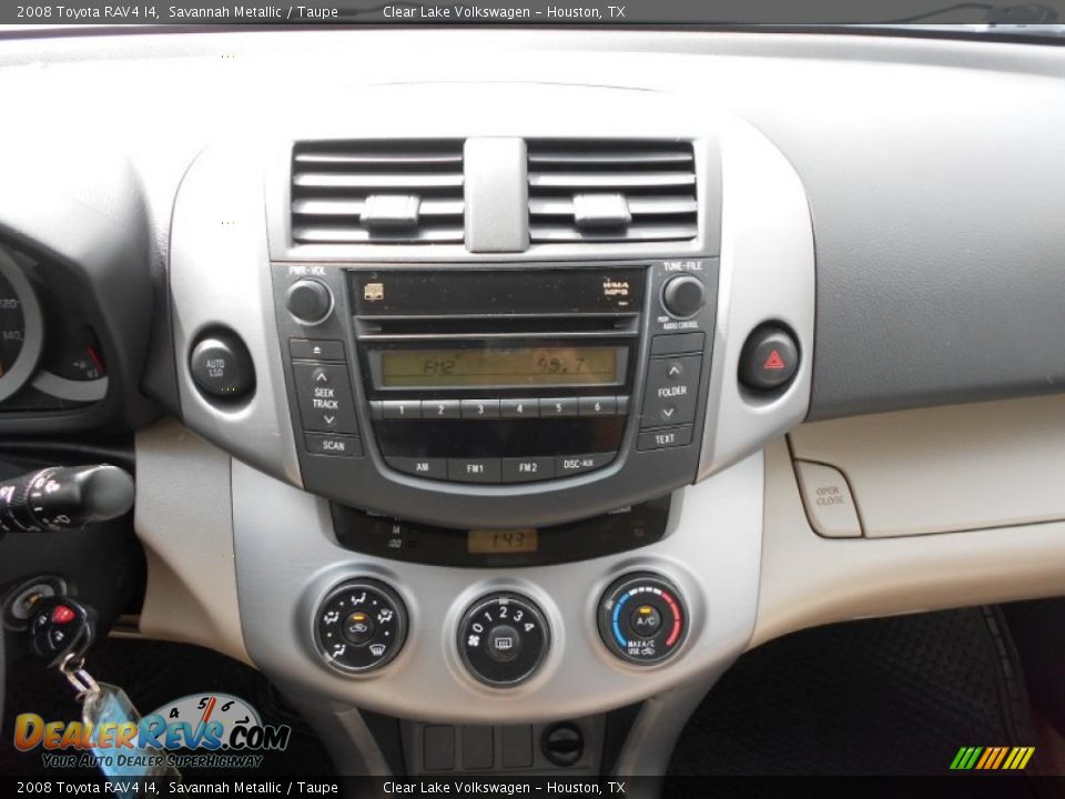 2008 Toyota RAV4 I4 Savannah Metallic / Taupe Photo #21