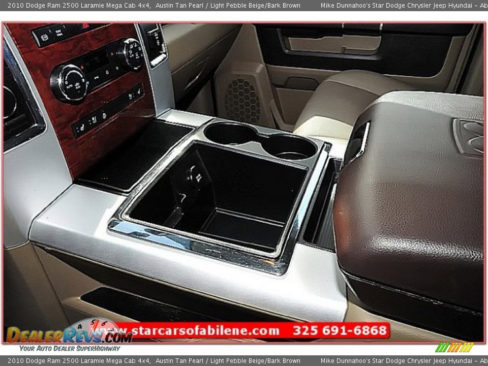 2010 Dodge Ram 2500 Laramie Mega Cab 4x4 Austin Tan Pearl / Light Pebble Beige/Bark Brown Photo #26