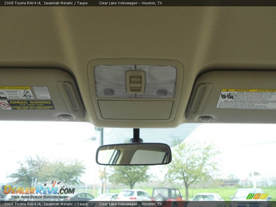 2008 Toyota RAV4 I4 Savannah Metallic / Taupe Photo #23