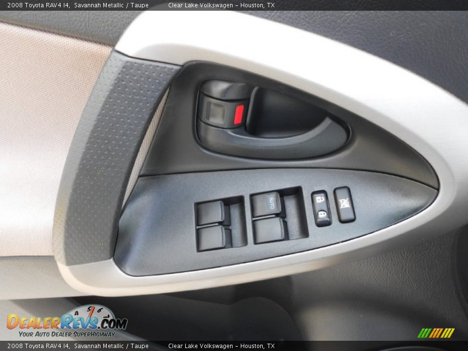 2008 Toyota RAV4 I4 Savannah Metallic / Taupe Photo #25