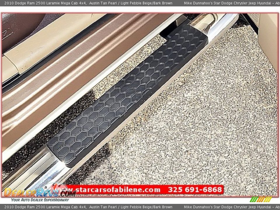 2010 Dodge Ram 2500 Laramie Mega Cab 4x4 Austin Tan Pearl / Light Pebble Beige/Bark Brown Photo #34