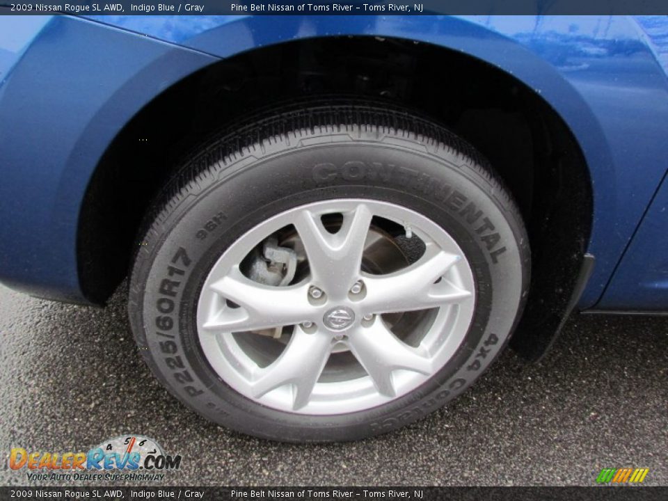 2009 Nissan Rogue SL AWD Wheel Photo #3