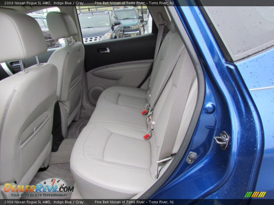 Gray Interior - 2009 Nissan Rogue SL AWD Photo #7