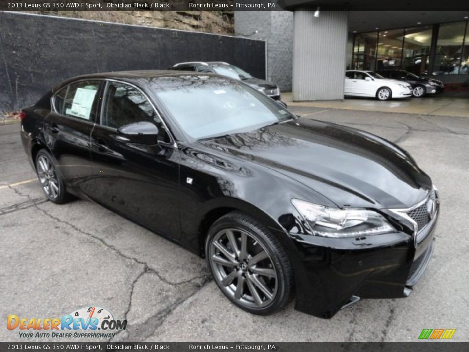 Front 3/4 View of 2013 Lexus GS 350 AWD F Sport Photo #6