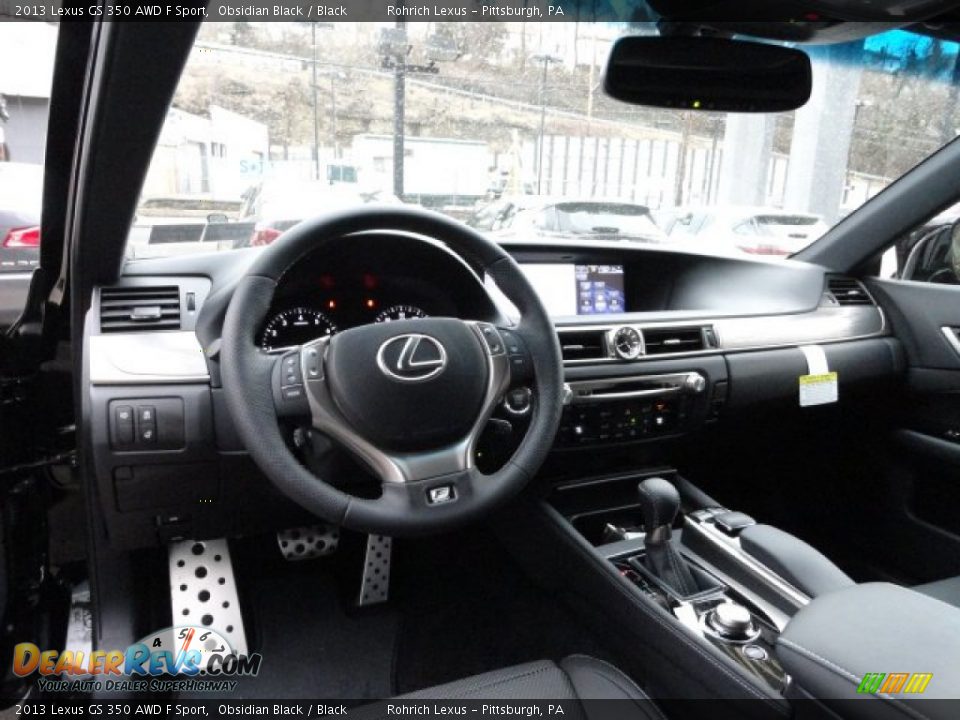 Dashboard of 2013 Lexus GS 350 AWD F Sport Photo #12