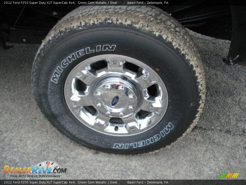 2012 Ford F350 Super Duty XLT SuperCab 4x4 Wheel Photo #9