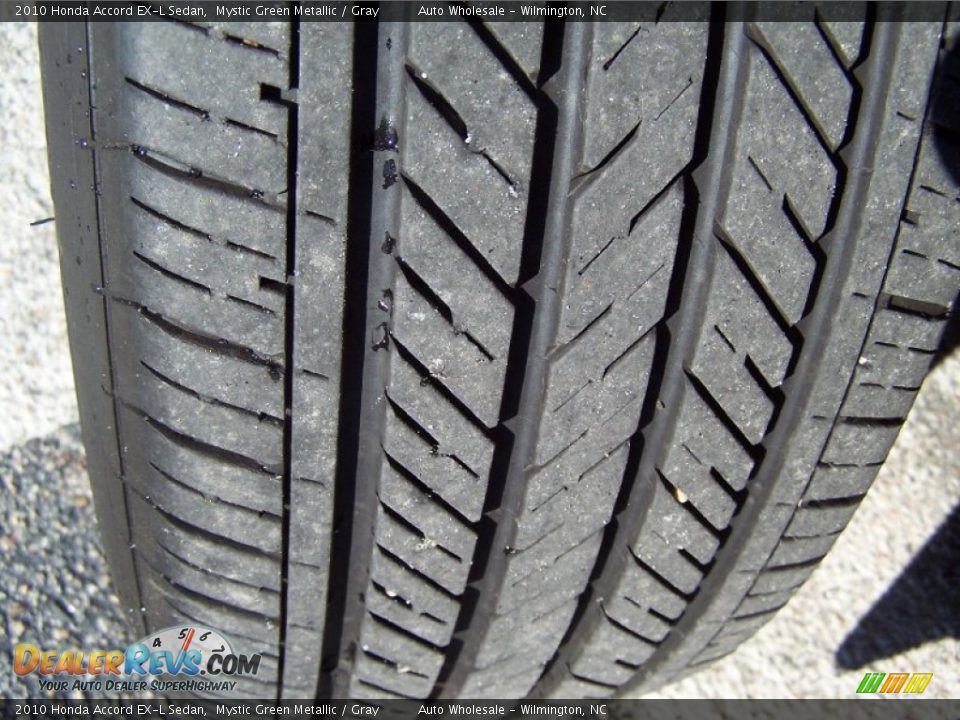 2010 Honda Accord EX-L Sedan Mystic Green Metallic / Gray Photo #5