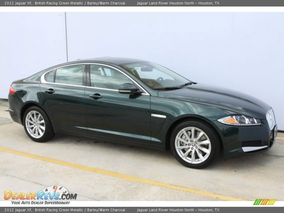 British Racing Green Metallic 2012 Jaguar XF  Photo #2